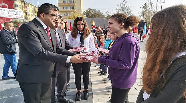 29 EKİM CUMHURİYET BAYRAMI ÇAN'DA COŞKUYLA KUTLANDI