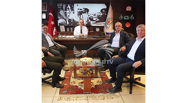 CHP ÇANAKKALE TEŞKİLATININ ESKİ İL VE İLÇE YÖNETİCİLERİ ÇAN'DA